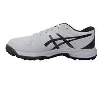 ASICS Gel-Peake 2 Cricket Shoes (Men) | Rubber Outsole | Breathable Mesh | Rearfoot GEL Cushioning | White/Atlantis Blue - Best Price online Prokicksports.com