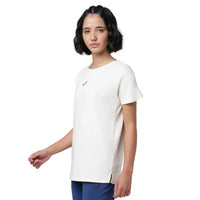 ASICS Gathered Shoulder SS Top for Women | Round Neck Sports T-Shirt - Best Price online Prokicksports.com