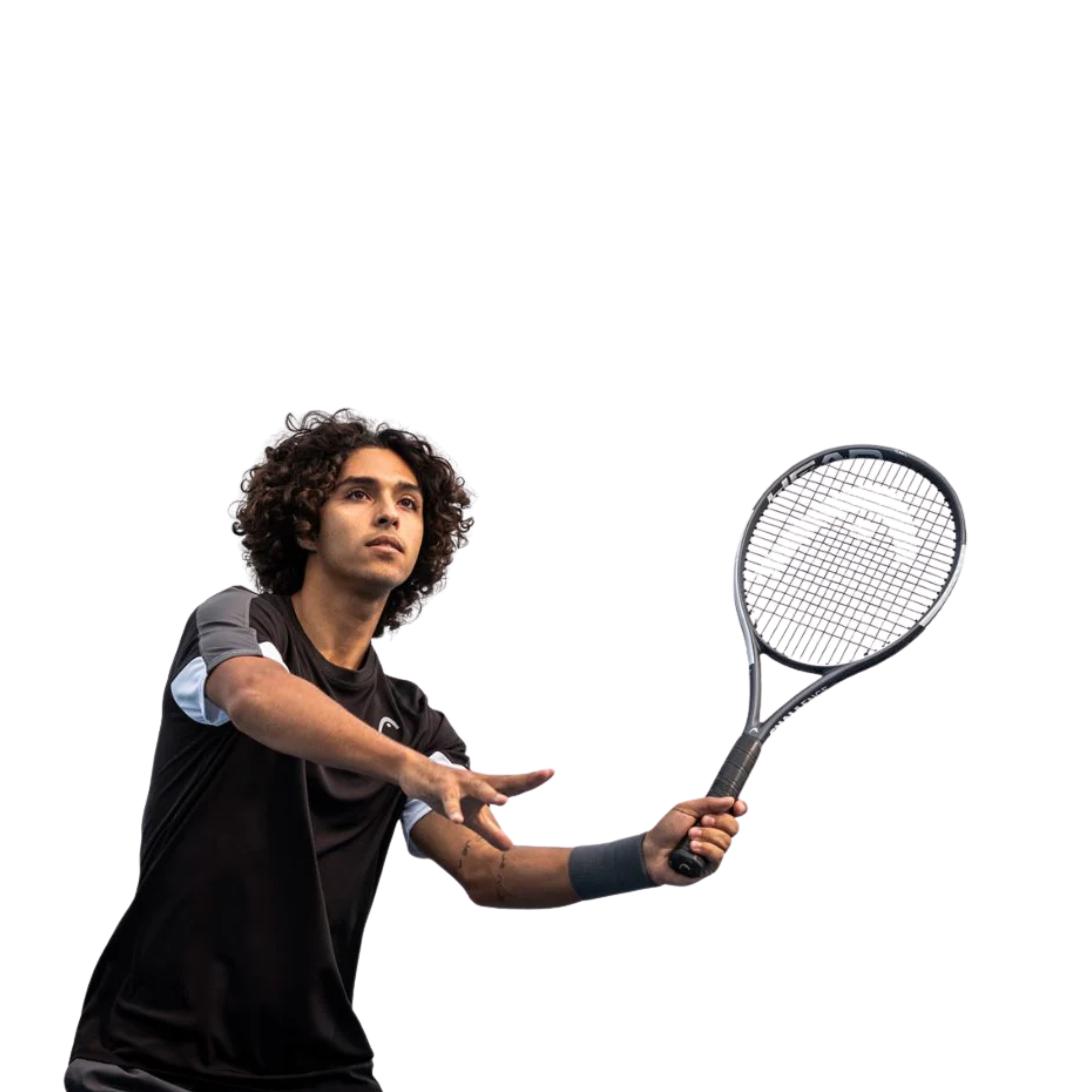 HEAD IG Challenge Team L Stealth Strung Tennis Racquet (Grip Size 2 - 4 1/4) Black/White | 260g Lightweight Racquet - Best Price online Prokicksports.com