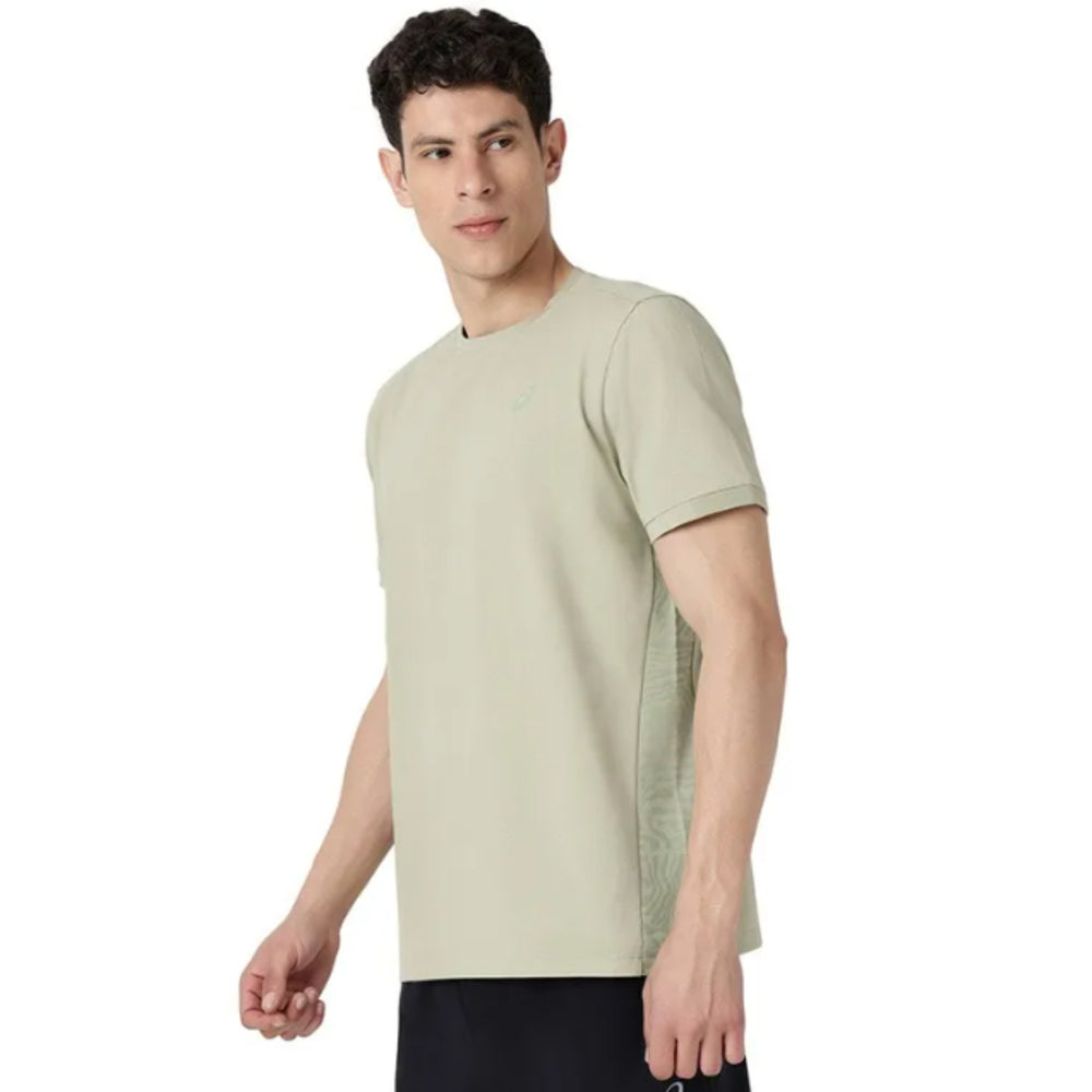 ASICS Neck Detail SS Top for Men | Round Neck Sports T-Shirt - Best Price online Prokicksports.com