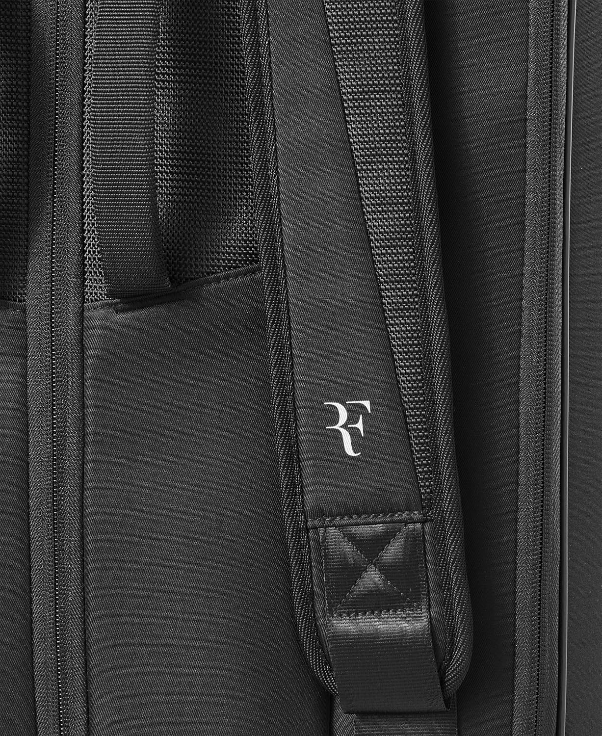 Wilson RF Tournament 15PK Tennis Racquet Bag – WR8032701001 - Black | Premium Federer Edition Bag with Thermoguard, Ample Storage & Pro-Level Design - Best Price online Prokicksports.com