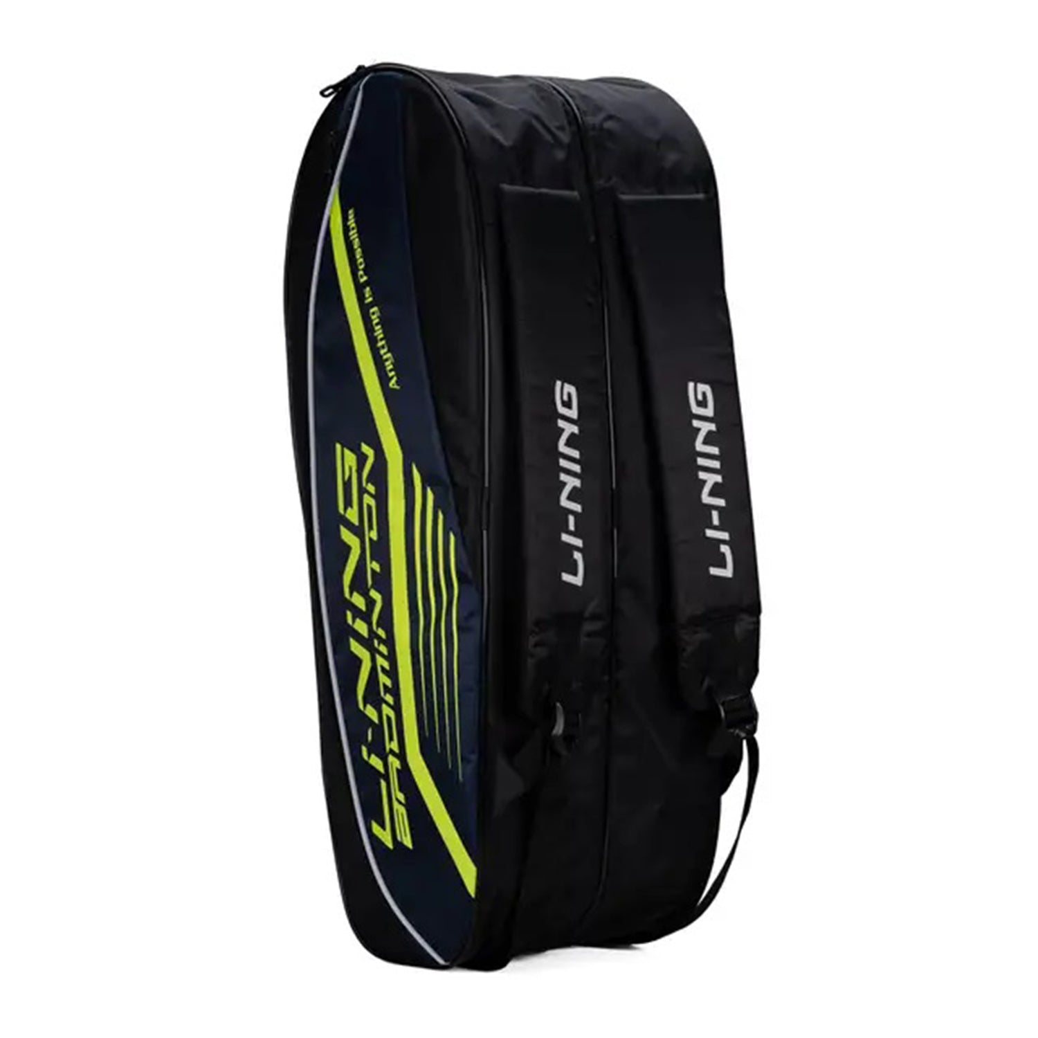 Li-Ning Hot Shot Triple Zipper Polyester Badminton Kit Bag | Easy - Access Compartments | Spacious | Unisex - Men, Boys, Girls, Women - Best Price online Prokicksports.com