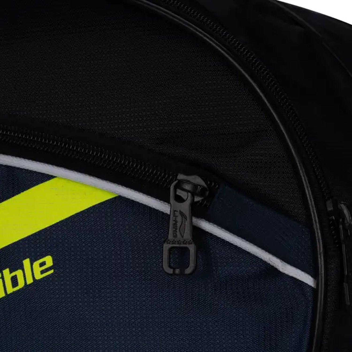 Li-Ning Hot Shot Triple Zipper Polyester Badminton Kit Bag | Easy - Access Compartments | Spacious | Unisex - Men, Boys, Girls, Women - Best Price online Prokicksports.com