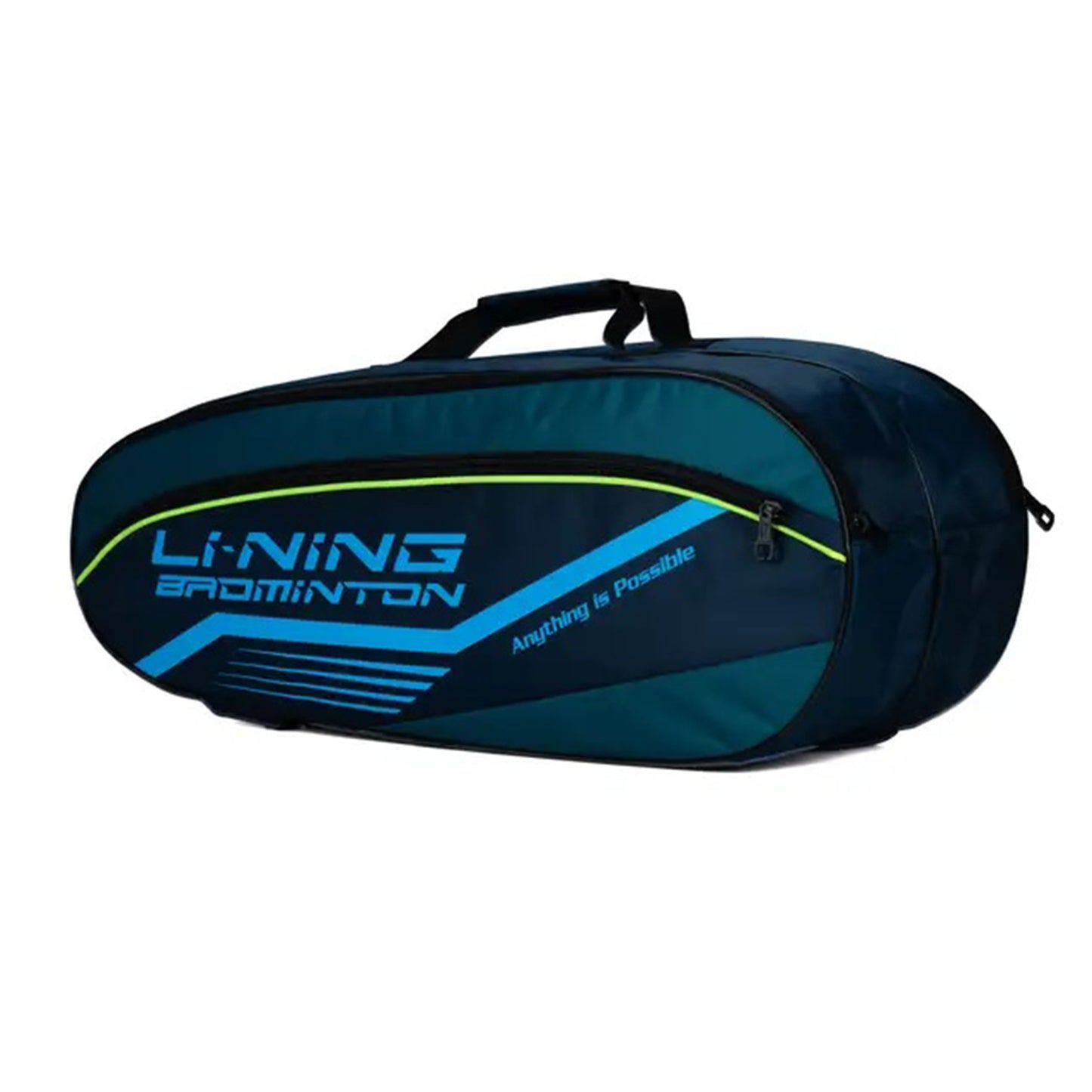 Li-Ning Hot Shot Triple Zipper Polyester Badminton Kit Bag | Easy - Access Compartments | Spacious | Unisex - Men, Boys, Girls, Women - Best Price online Prokicksports.com