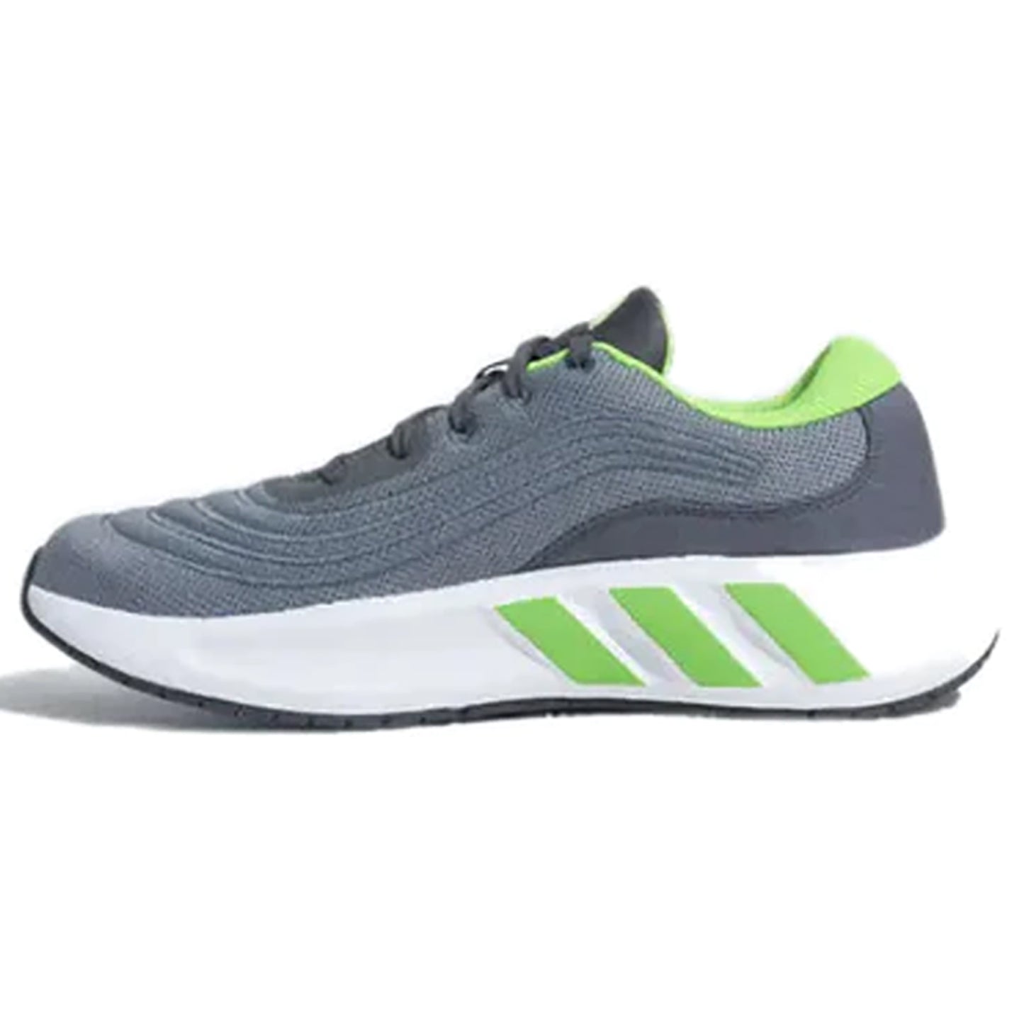 Adidas Men's Cloud Tec Running Shoe, Mlead/Grey six/Lucid Lemon - Best Price online Prokicksports.com