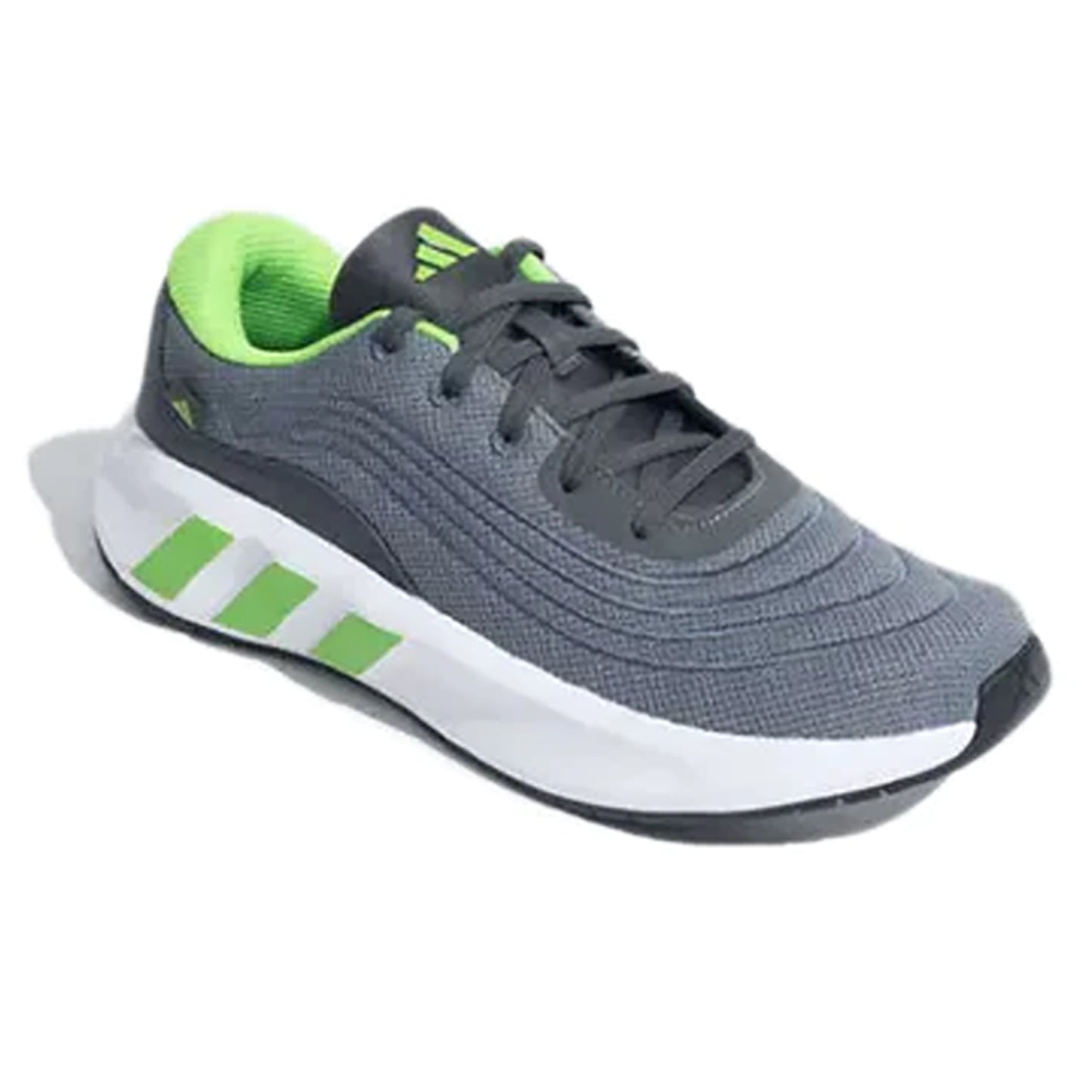 Adidas Men's Cloud Tec Running Shoe, Mlead/Grey six/Lucid Lemon - Best Price online Prokicksports.com
