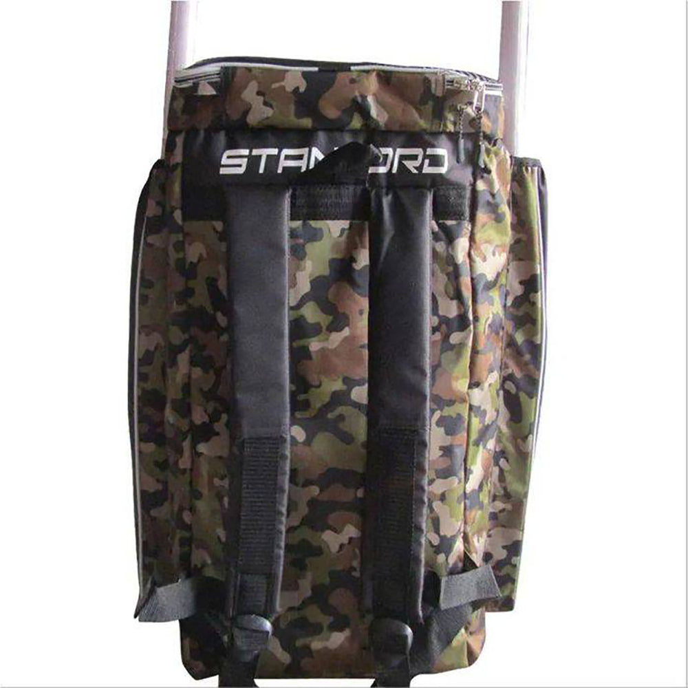 SF Adi 3000 Green Camouflage Duffle Cricket Kit Bag – Spacious Durable Sports Gear Bag for Men & Boys - Best Price online Prokicksports.com