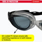 Airavat 1009 Triton Swimming Goggles | Adjustable Fit | Anti-Fog & UV Protection for Clear Vision, UV-Protected Swim Glasses for Adults & Youth | Comfortable Leak-Proof Fit for Training, Racing & Pool Use - Best Price online Prokicksports.com