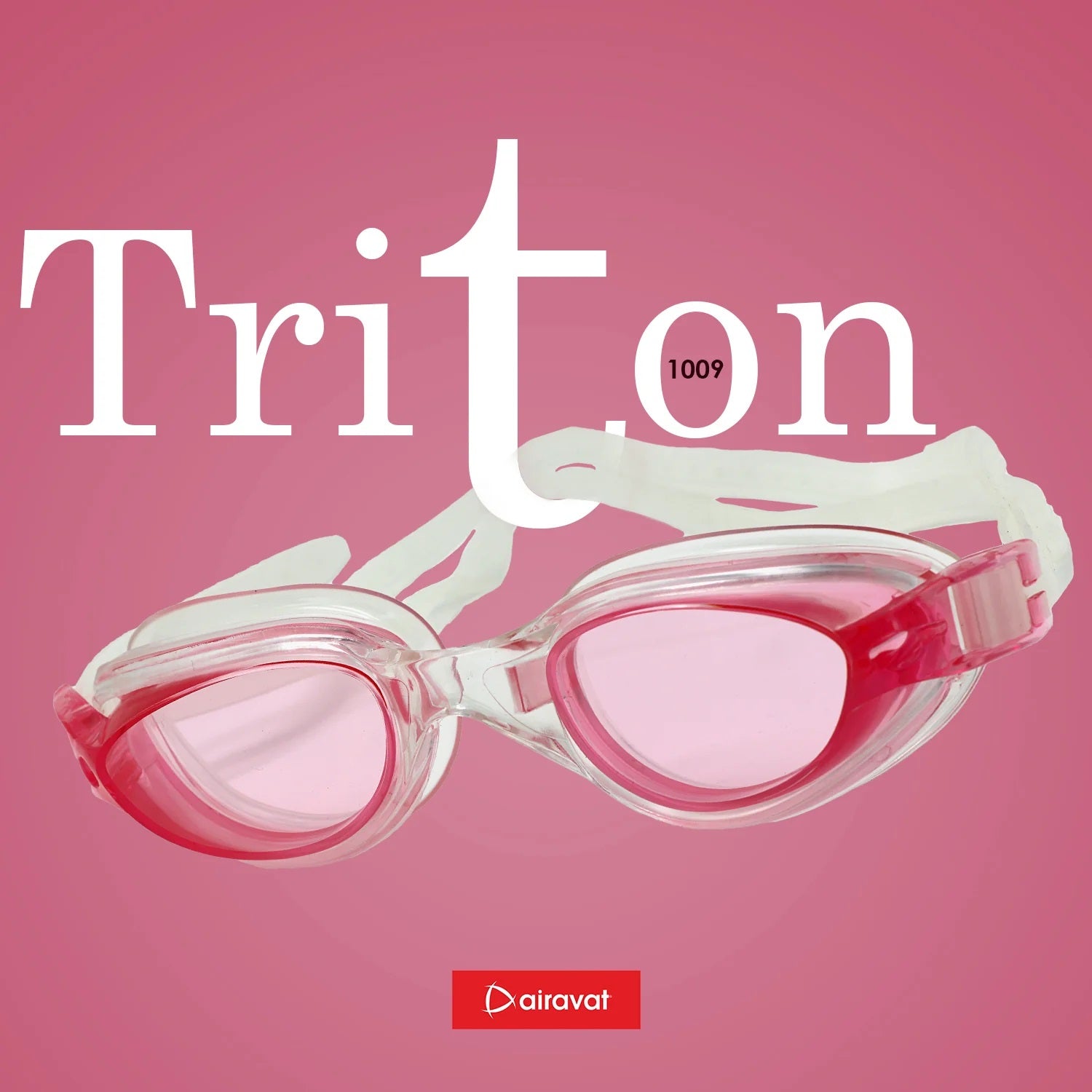 Airavat 1009 Triton Swimming Goggles | Adjustable Fit | Anti-Fog & UV Protection for Clear Vision, UV-Protected Swim Glasses for Adults & Youth | Comfortable Leak-Proof Fit for Training, Racing & Pool Use - Best Price online Prokicksports.com