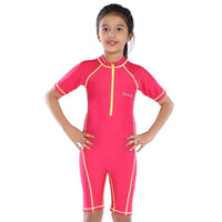 Airavat 1506 Children Swimwear | Half Body Swimsuit for Kids | Navy Blue | Comfortable & Durable - Best Price online Prokicksports.com