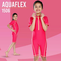 Airavat 1506 Children Swimwear | Half Body Swimsuit for Kids | Navy Blue | Comfortable & Durable - Best Price online Prokicksports.com