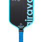 Airavat Rafale 7409 Pickleball Paddle - 16mm | T700 12K Carbon Fiber Face | Lightweight Power & Control Paddle | Premium Comfort Grip | Tournament Ready (Cyan/Gray) - Best Price online Prokicksports.com