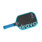 Airavat Rafale 7409 Pickleball Paddle - 16mm | T700 12K Carbon Fiber Face | Lightweight Power & Control Paddle | Premium Comfort Grip | Tournament Ready (Cyan/Gray) - Best Price online Prokicksports.com