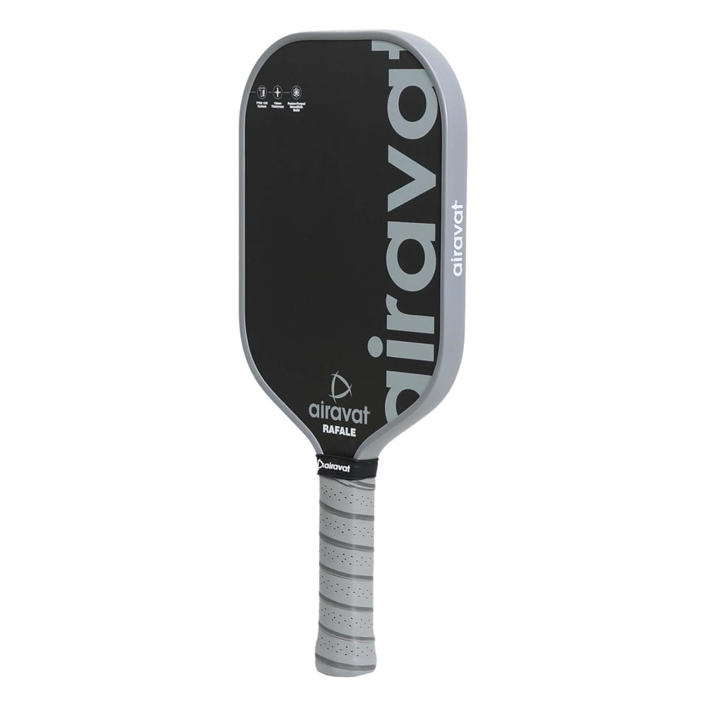 Airavat Rafale 7409 Pickleball Paddle - 16mm | T700 12K Carbon Fiber Face | Lightweight Power & Control Paddle | Premium Comfort Grip | Tournament Ready (Cyan/Gray) - Best Price online Prokicksports.com