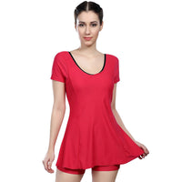 AIRAVAT 5007 Women's Swimwear | Stretchable & UV-Protected Swimming Suit | Comfortable & Flexible Fit for Training & Leisure | One-Piece Swimsuit - Best Price online Prokicksports.com
