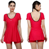 AIRAVAT 5007 Women's Swimwear | Stretchable & UV-Protected Swimming Suit | Comfortable & Flexible Fit for Training & Leisure | One-Piece Swimsuit - Best Price online Prokicksports.com