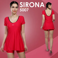 AIRAVAT 5007 Women's Swimwear | Stretchable & UV-Protected Swimming Suit | Comfortable & Flexible Fit for Training & Leisure | One-Piece Swimsuit - Best Price online Prokicksports.com