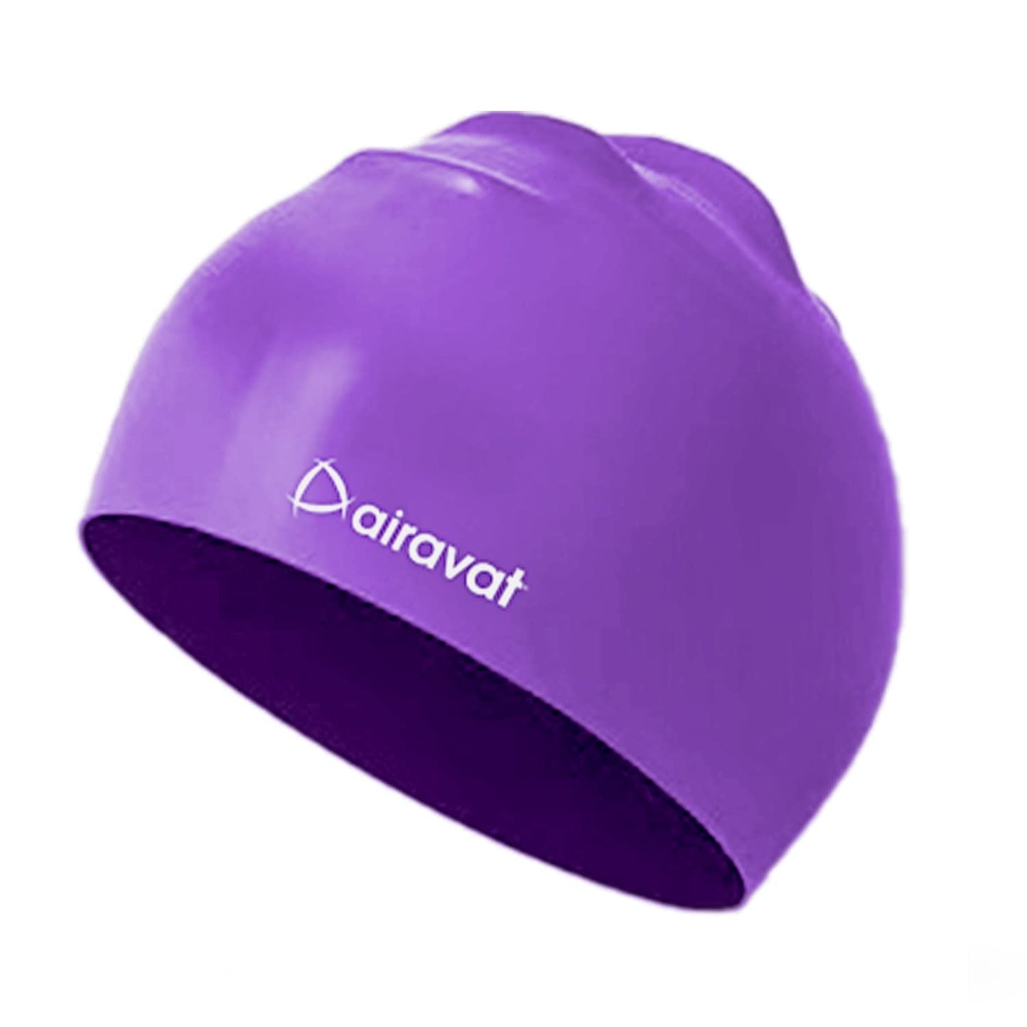 Airavat Classic Silicone Swim Cap – Comfortable & Durable Bathing Cap for Short, Medium & Long Hair – Unisex Swimming Cap for Men & Women - Best Price online Prokicksports.com