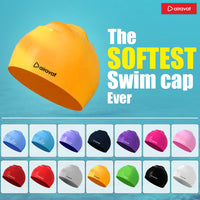 Airavat 001 Basic Swimming Cap | Waterproof, Stretchable & Comfortable | Unisex Swim Cap for Men, Women & Kids - Best Price online Prokicksports.com