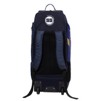 SS Sky Flicker Cricket Kit Bag with Wheels (Violet/Black) | 1680D Ballistic Fabric | 6-Bat Capacity | Telescopic Handle | Airline Approved - Best Price online Prokicksports.com