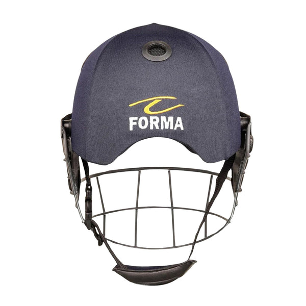 Forma County Plus Cricket Helmet (Navy Blue) | Lightweight Fiberglass | Adjustable Chin Strap | Enhanced Ventilation