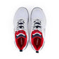 Li-Ning Ultra Force Badminton Shoes (White/Navy/Red) | BOUNSE+ Cushioning | Non-Marking Rubber Sole | Breathable Mesh | Men's/Women's Sizes - Best Price online Prokicksports.com