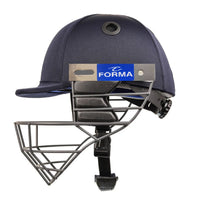 Forma Club Mild Steel Cricket Helmet (Navy Blue) | Lightweight Design | Adjustable Chin Strap | Ventilated Grille - Best Price online Prokicksports.com