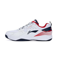 Li-Ning Ultra Force Badminton Shoes (White/Navy/Red) | BOUNSE+ Cushioning | Non-Marking Rubber Sole | Breathable Mesh | Men's/Women's Sizes - Best Price online Prokicksports.com