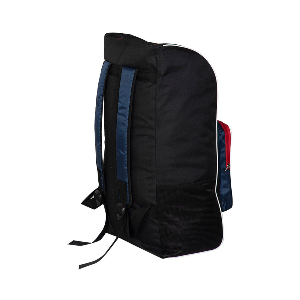 SS Classic Duffle RJ Cricket Kit Bag (Black) | Multi-Compartment Design | Padded Shoulder Strap | Ventilated Shoe Pocket - Best Price online Prokicksports.com