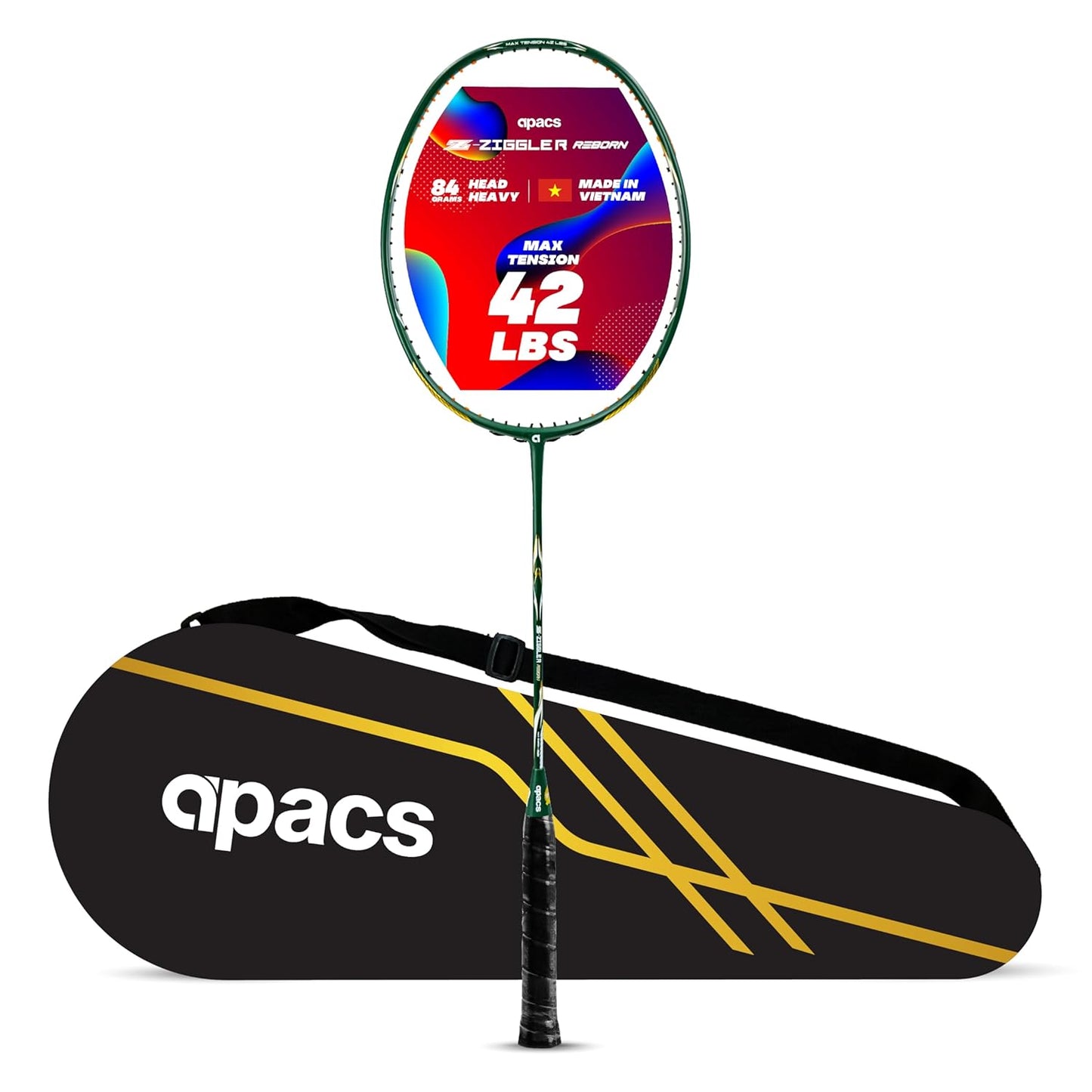 Apacs Z-Ziggler Reborn Badminton Racquet without Cover - Best Price online Prokicksports.com