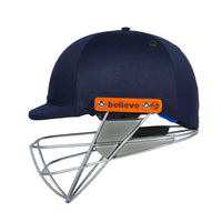 SG Armour Lite Cricket Helmet, Navy – Lightweight Protective Gear with Adjustable Steel Grill for Batsmen, Ideal for Club and Practice Matches - Best Price online Prokicksports.com
