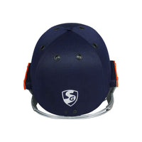 SG Armour Lite Cricket Helmet, Navy – Lightweight Protective Gear with Adjustable Steel Grill for Batsmen, Ideal for Club and Practice Matches - Best Price online Prokicksports.com