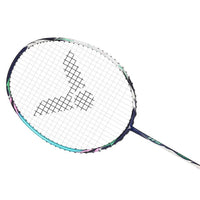 Victor Auraspeed HS Unstrung Badminton Racquet – 4U Lightweight Unstrung Racket in Dark Mineral Blue for Speed, Control & Quick Reaction Defensive Play - Best Price online Prokicksports.com