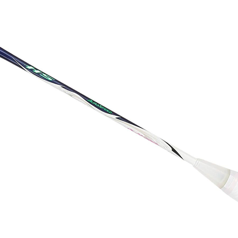 Victor Auraspeed HS Unstrung Badminton Racquet – 4U Lightweight Unstrung Racket in Dark Mineral Blue for Speed, Control & Quick Reaction Defensive Play - Best Price online Prokicksports.com