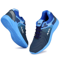 ASE Attack Badminton Shoes | Non-Marking Rubber Sole with Round Sole Support, Mesh Breathability & Shock Absorption