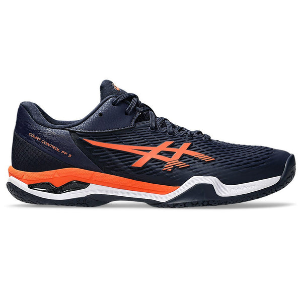 ASICS COURT CONTROL FF 3 (M) Badminton Shoes - Midnight/Nova Orange - Men’s Performance Footwear