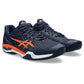 ASICS COURT CONTROL FF 3 (M) Badminton Shoes - Midnight/Nova Orange - Men’s Performance Footwear - Best Price online Prokicksports.com
