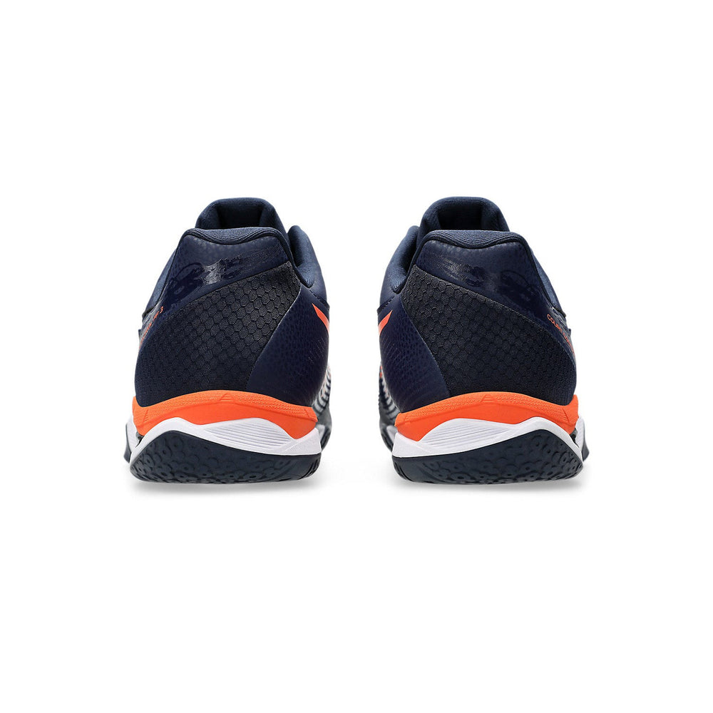 ASICS COURT CONTROL FF 3 (M) Badminton Shoes - Midnight/Nova Orange - Men’s Performance Footwear - Best Price online Prokicksports.com