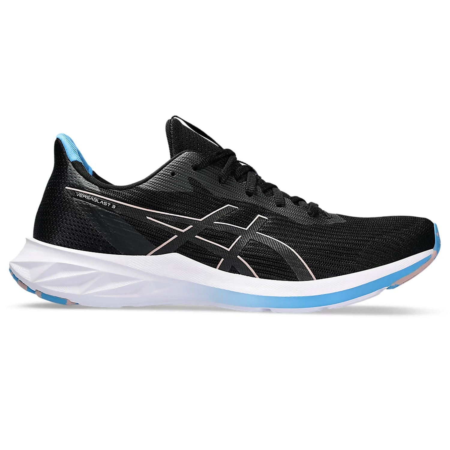 Asics Versablast 3 Men's Running Shoes, Black/Neutral Pink - Best Price online Prokicksports.com