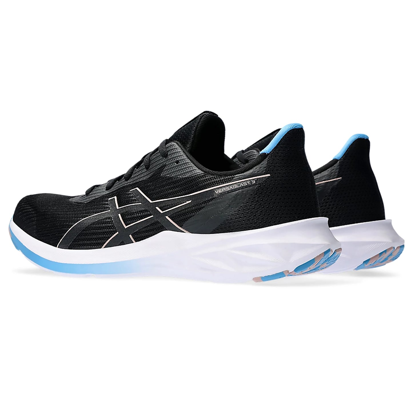 Asics Versablast 3 Men's Running Shoes, Black/Neutral Pink - Best Price online Prokicksports.com