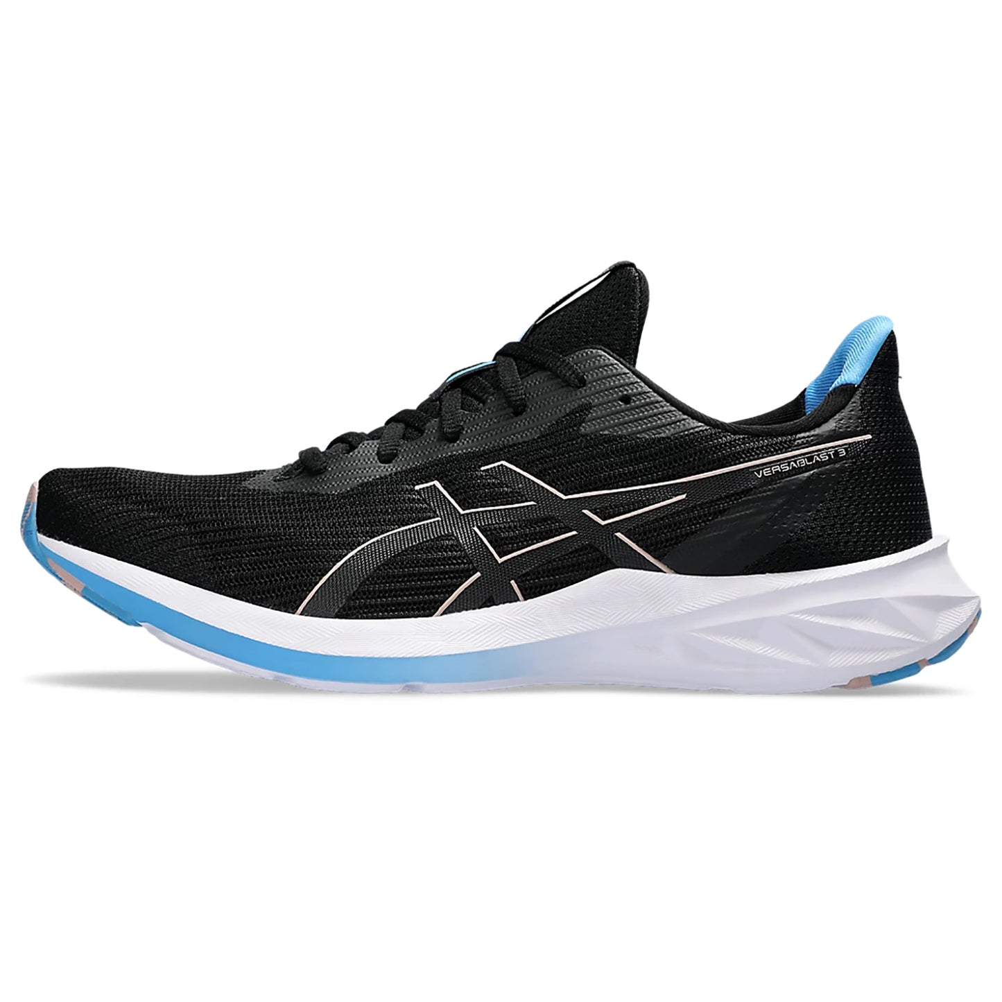 Asics Versablast 3 Men's Running Shoes, Black/Neutral Pink - Best Price online Prokicksports.com