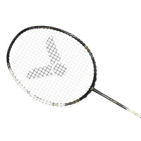 Victor Auraspeed LJH 4U6 Unstrung Badminton Racquet – Bright Silver, Lightweight Unstrung Racket for Speed, Control, and Precision Play for Intermediate Players - Best Price online Prokicksports.com