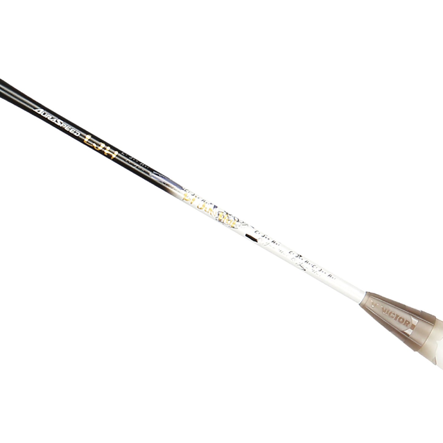 Victor Auraspeed LJH 4U6 Unstrung Badminton Racquet – Bright Silver, Lightweight Unstrung Racket for Speed, Control, and Precision Play for Intermediate Players - Best Price online Prokicksports.com