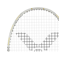 Victor PEANUTS Auraspeed SN A Unstrung Badminton Racquet – 4U5 Unstrung Lightweight Racket in Pearly White for Speed, Control, Style & Precision Gameplay - Best Price online Prokicksports.com