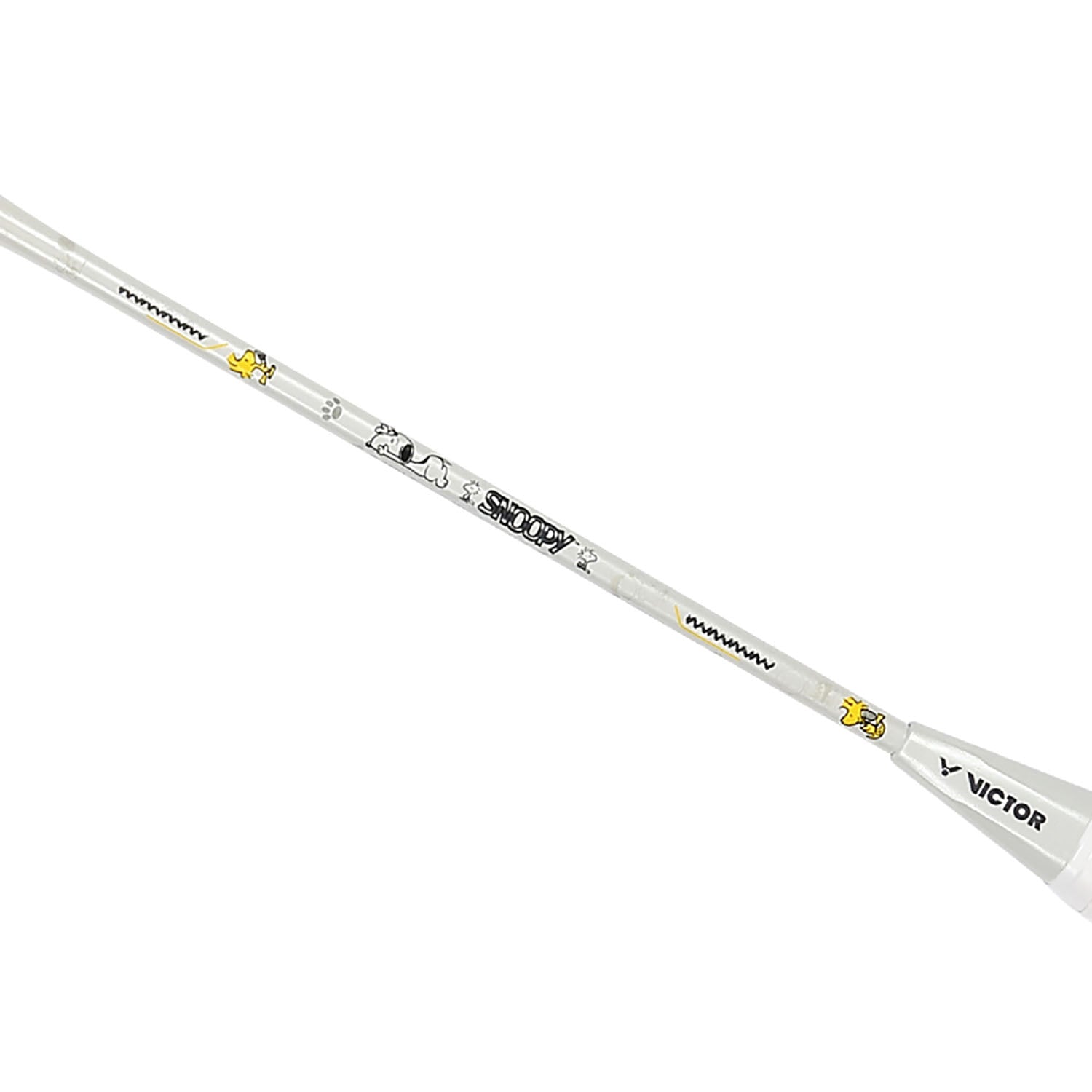 Victor PEANUTS Auraspeed SN A Unstrung Badminton Racquet – 4U5 Unstrung Lightweight Racket in Pearly White for Speed, Control, Style & Precision Gameplay - Best Price online Prokicksports.com