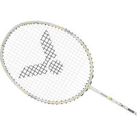 Victor PEANUTS Auraspeed SN A Unstrung Badminton Racquet – 4U5 Unstrung Lightweight Racket in Pearly White for Speed, Control, Style & Precision Gameplay - Best Price online Prokicksports.com