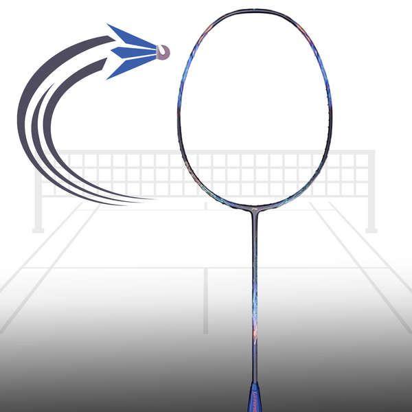 Li-Ning AXForce 90 Unstrung Badminton Racquet, Navy/Blue