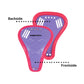 Prokick Female Abdominal Guard With Extra Soft Rubber Edges (Assorted Color) - Best Price online Prokicksports.com