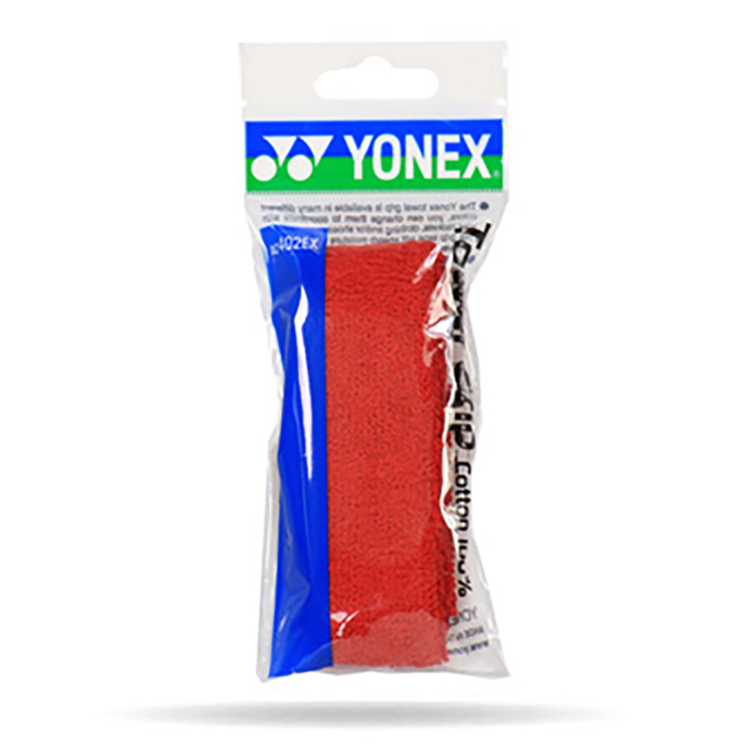 Yonex AC 402 EX Cotton Towel Badminton Racket Grip 1 Pc Anti-Slip Overgrip for Sweat Absorption and Comfort in Match & Training Use - Best Price online Prokicksports.com