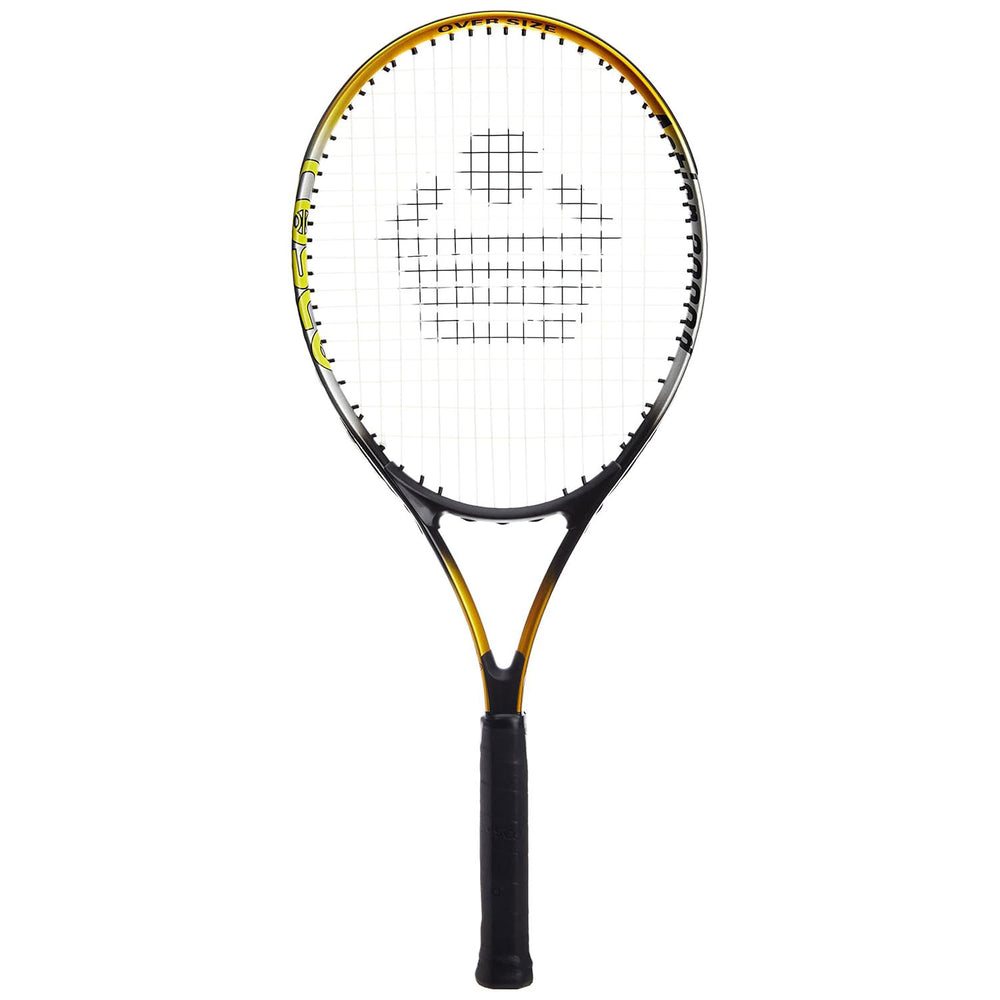 Cosco Action 2000D Tennis Racket – Lightweight Aluminum Frame for Beginners and Recreational Players | Pre-Strung | Comfortable Grip | Durable Build - Best Price online Prokicksports.com